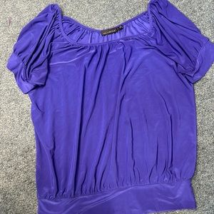 The Limited Purple Top Size Medium
